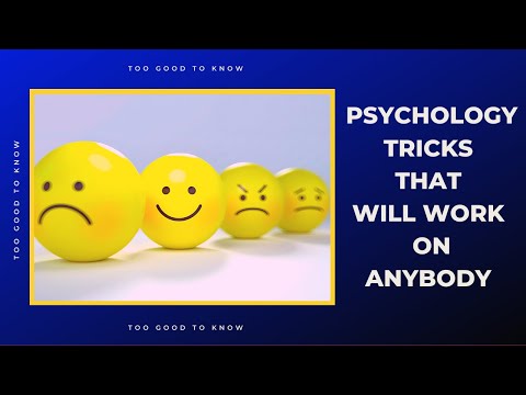 Amazing psychology tricks you must know that will work on anybody | 2G2K#13 | TooGoodToKnow#13