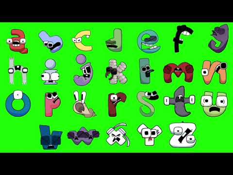 Alphabet lore lowercase scream sounds effects (a-z) Reversed - YouTube