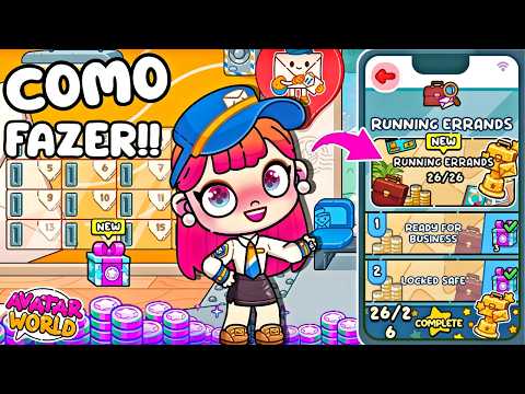 HOW TO COMPLETE ALL THE NEW MISSIONS AND GET LOTS OF FREE COINS IN AVATAR WORLD!!
