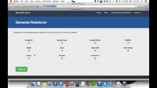 Creating robots.txt file less than a minute!