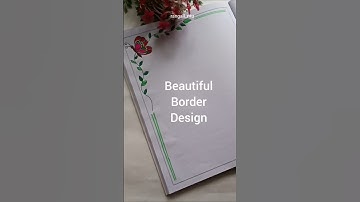 Beautiful borderdesign @rangallyritu #projectworkdesigns #borderdesignforproject #borderart #ar