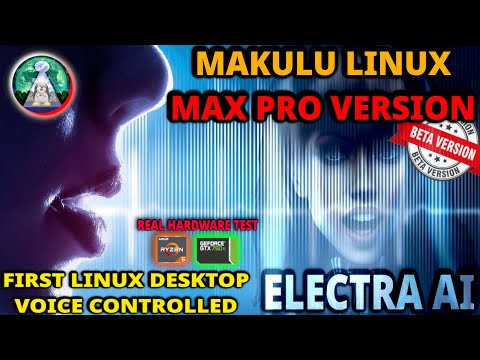 REWOLUCJA - Pierwszy Linux sterowany głosem MakuluLinux MAX Pro BETA 1. REAL HARDWARE   Baza Debian