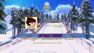 Mario & Sonic at the Sochi 2014 Olympic Winter Games Snowboard Cross (Gabrielle)
