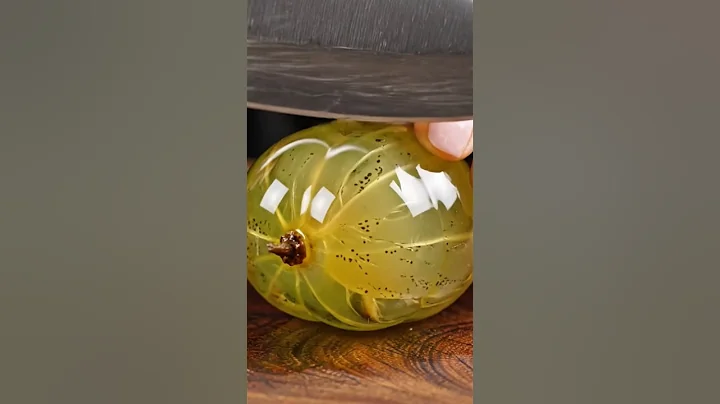 Cutting Glass Fruit Gooseberry 🍈 ASMR #ai #aiart #asmrsounds #asmr #aiasmr #satisfyingvideo #trend
