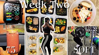 WOMEN 75 SOFT CHALLENGE EXERCISE EPISODE 2 | AT HOME WORKOUT | TOP 10 RECIPES WEIGHT LOSS Ideas screenshot 5