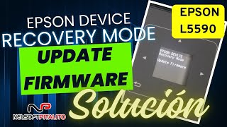 ⭕SOLUCIONADO: Error Impresora EPSON DEVICE RECOVERY MODE - Actualizar Firmware EPSON L5590/L5290✅ screenshot 1