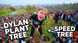 Dylan Page Plants a Tree in Ethiopia and Fall in Love with Addis Ababa 
