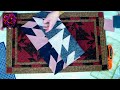 ПЭЧВОРК ПРОСТО и ЯРКО из двух полос ткани "ЗВЕЗДА ОХОТНИКА"! patchwork block star hunter