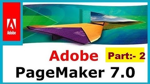 PageMaker Tutorial For Beginners (हिंदी) - Adobe PageMaker Hindi पेजमेकर सीखें बिल्कुल शुरुआत से )
