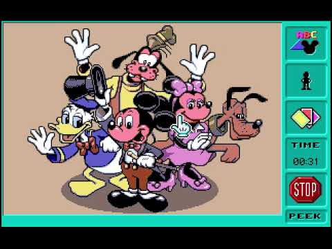 Mickeyu0027s Memory Challenge Longplays HD In DOS