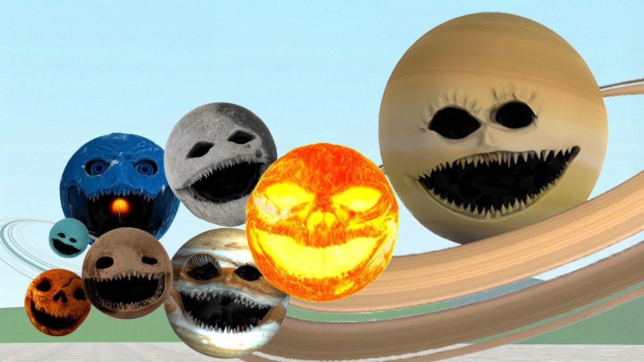 I SURVIVE THE SATURN WAKE UP MONSTER FROM SOLAR SYSTEM FAMILY In Garry's Mod