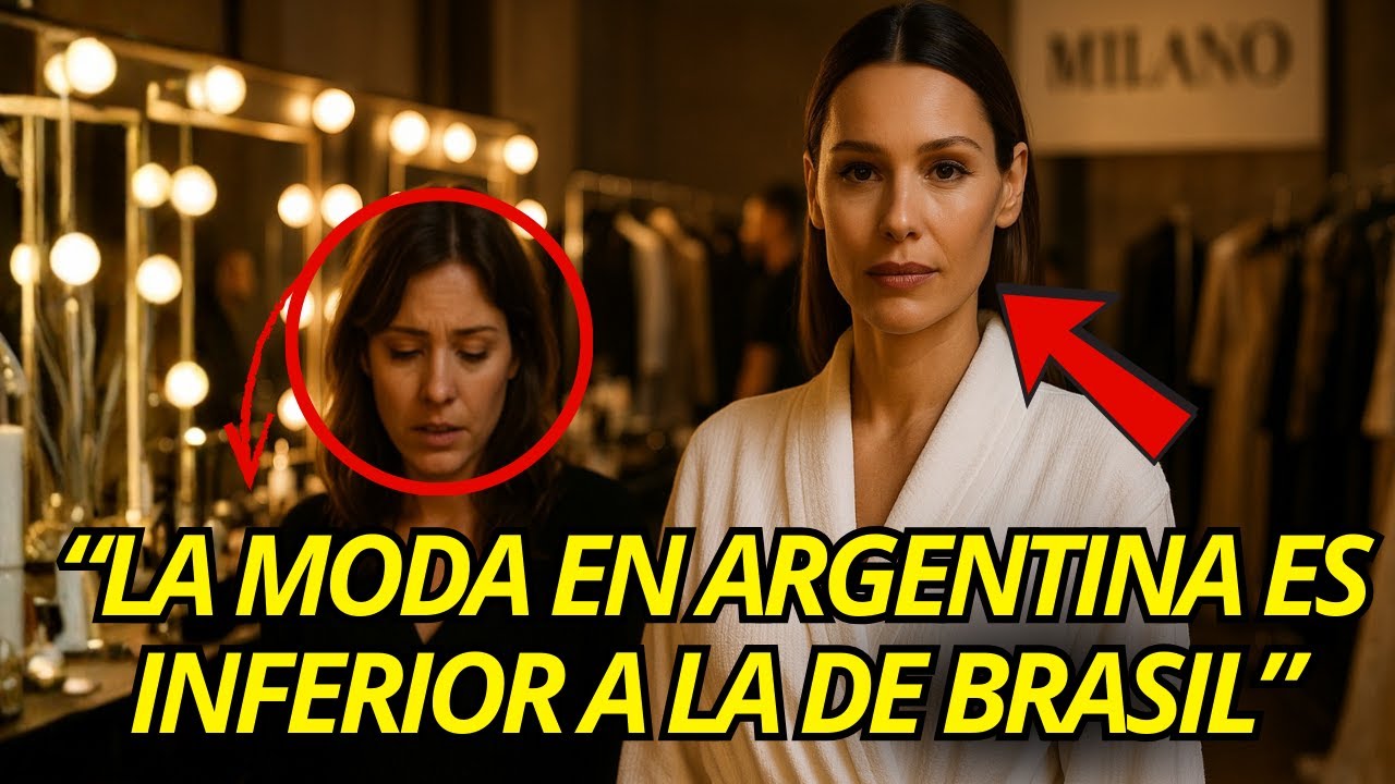 Pampita DESTROZA a modelo brasileña que la subestimó en desfile internacional | LA elegancia