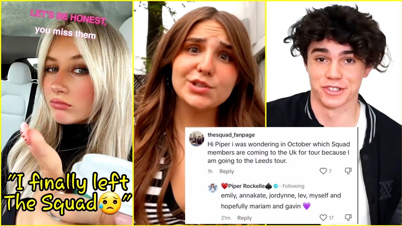 Piper Rockelle Revealed that Elliana Walmsley & Jentzen Ramirez left
