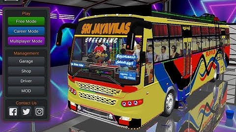 MEW JAYAVILAS BUS LIVERY FOR SENTHIL KUMARAN BUS MOD BUSSID💯💯/GAMING TAMIZHA/HAPPY NEW YEAR🥳🥳🎆🎆