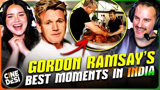 Gordon Ramsays Best Moments In India REACTION | Gordons Great Escape