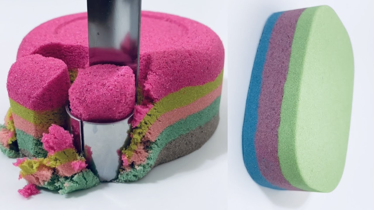 Sand Asmr Box Sand ASMR/Kinetic Sand cutting ASMR/็ ASMR/๋ชจ๋ASMR/์๋ASMR - YouTube
