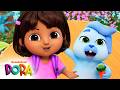 Dora Sings with the Boy Band Group Bunny Boyz! 🐰 | Dora &amp; Friends
