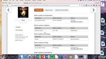 How to Place a Book on Hold at the Library