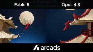 Fable 5 Vs Opus 4.8 Arcads Mcpde Test Edildi, Ikisi De Arcads X Claude Ile.