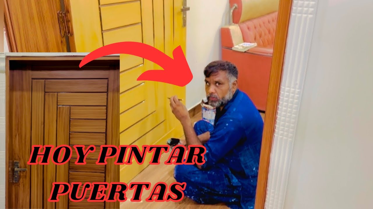 Como pintar una puerta