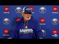 Buffalo Sabres Coach Lindy Ruff With Updates On Alex Lyon, Conor Timmins, & More Ahead Of Panthers
