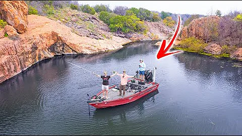 We Discovered a New Lake Crawling With GIANT Bass