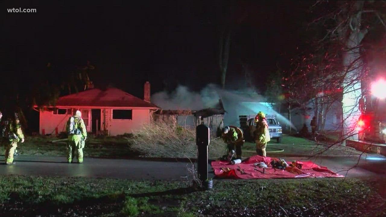 A house fire in Oregon leaves a garage destroyed YouTube