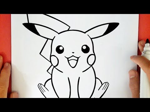 Vídeo: Como Desenhar Pikachu