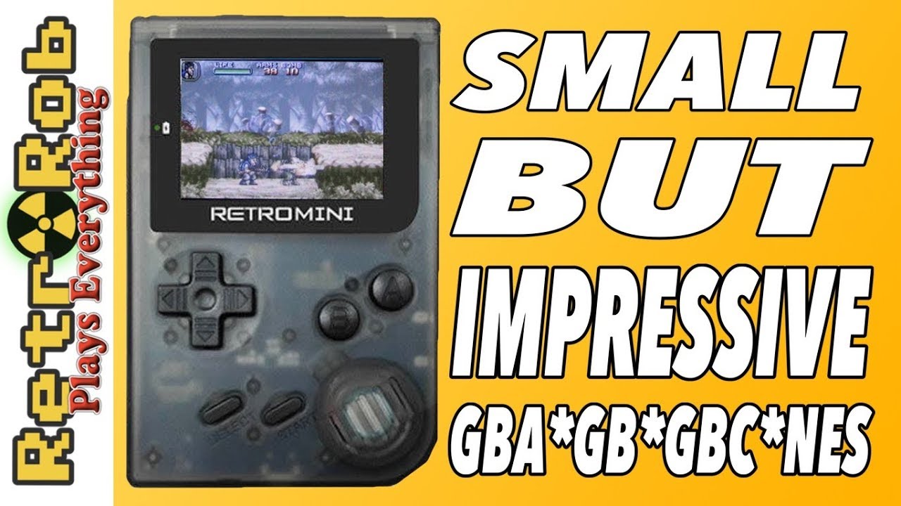 Retro Mini Unboxing, Review and Gameplay. Gameboy Advance Clone With  Benefits!