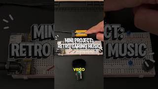 DIY Retro Game Music Box Using a PIC Microcontroller! 🔊🕹️ #microcontroller