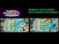 Plants vs Zombies 2: Reflourished: Penny's Challenge: Up'n Down Chicanery