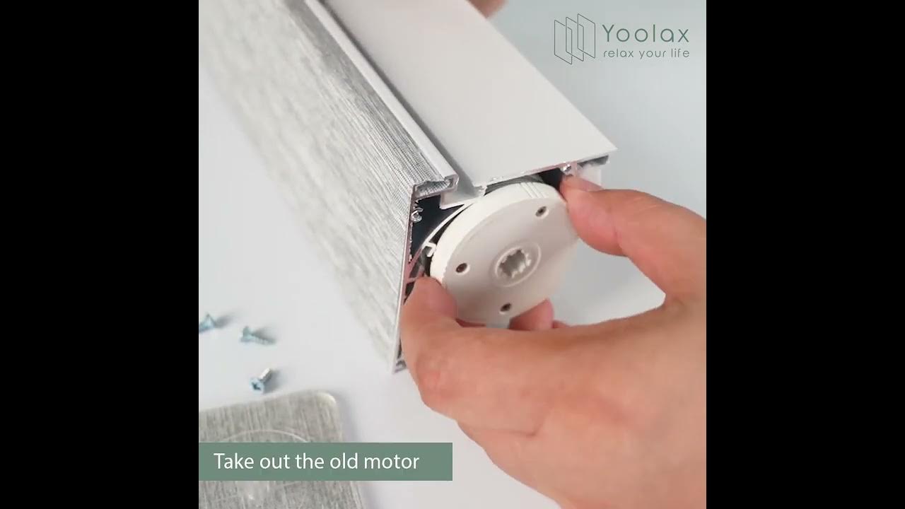 How to Change the Motor of Fabric Wrapped Valance YouTube