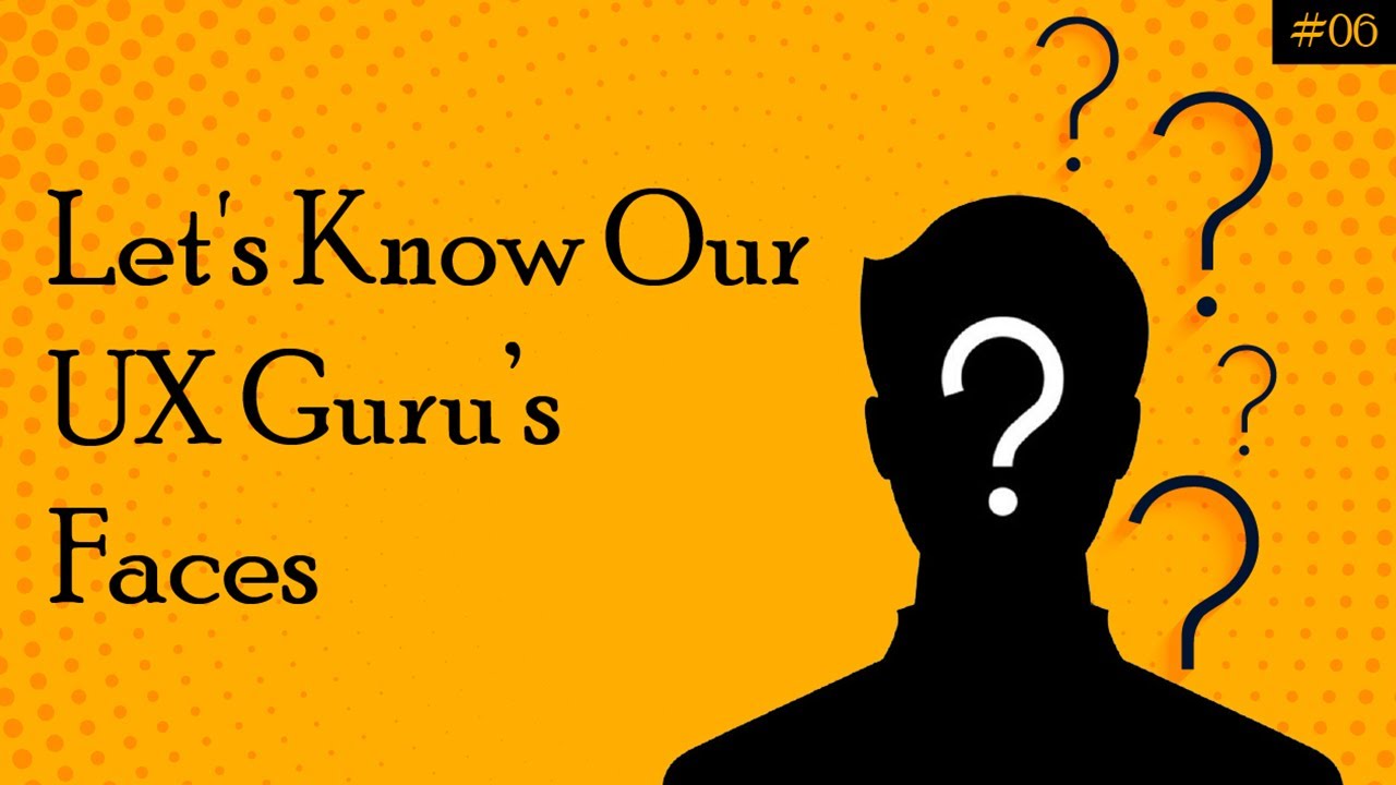 Let's Know Our UX Guru’s Faces | UX Law's | Founders | UX - UI - YouTube