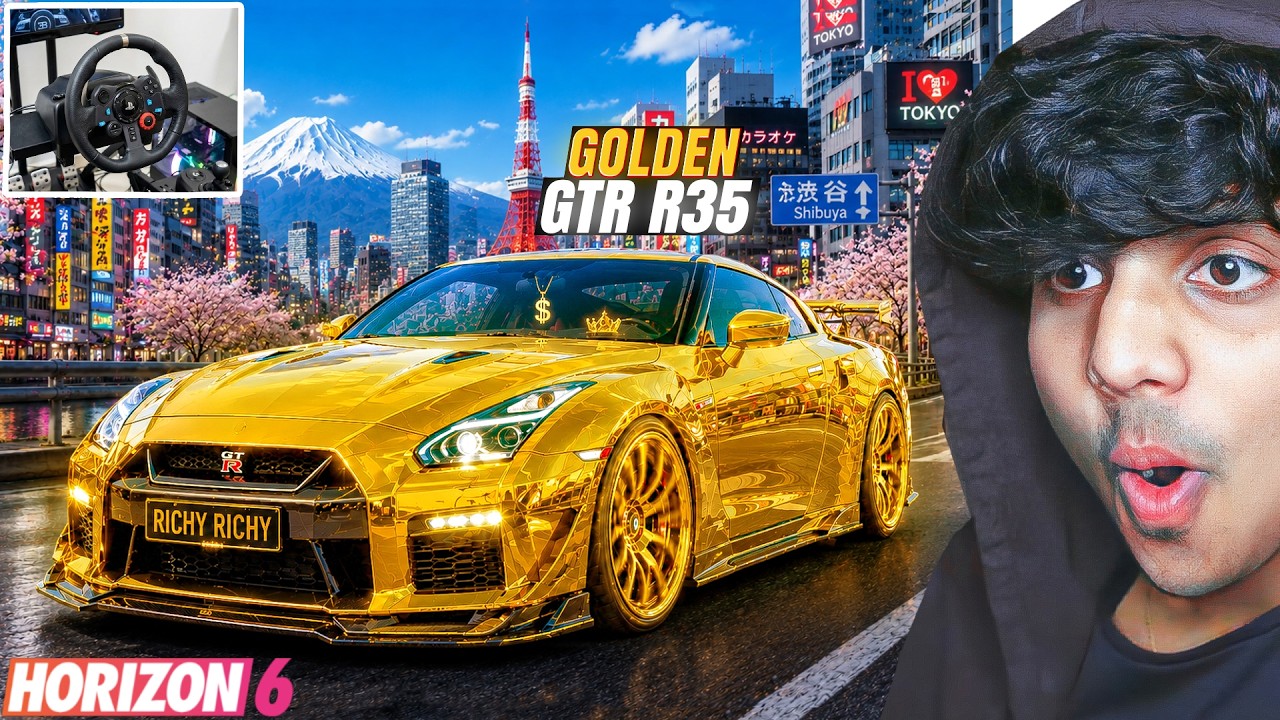 Can I Buy RAREST SUPER GOLDEN GTR R35 In Forza Horizon 6😍🎉 - YouTube