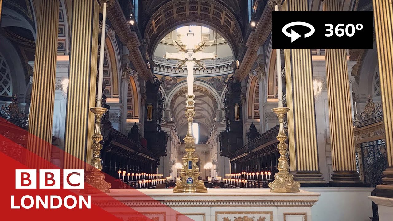 360 Video Inside St Paul S Cathedral Bbc London