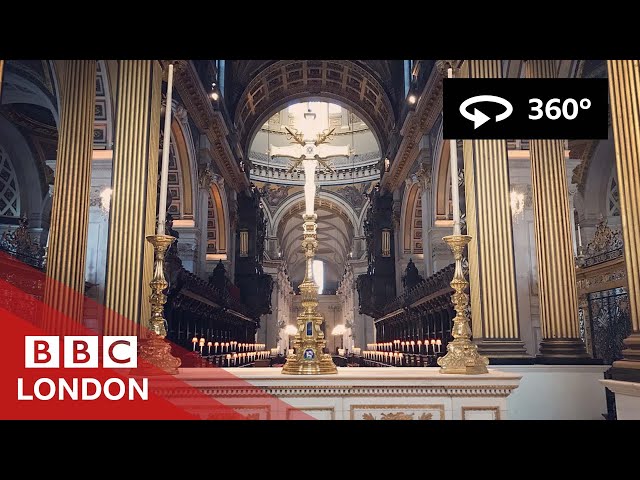 360° Video: Inside St Paul's Cathedral - BBC London class=