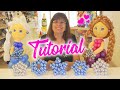 Fiesta FROZEN TUTORIAL ❄ Como hacer Estrellas con GLOBOS | Selva Luz Globoflexia 🎈