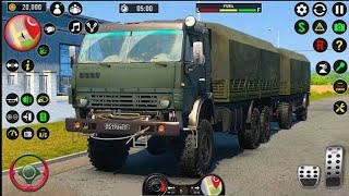 USA Army Military Truck Oil Tanker Simulator :  Off-road Military Fuel Transport Truck Driving Games screenshot 5