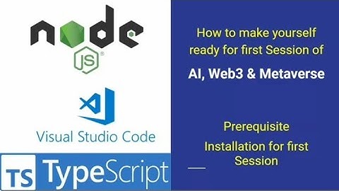 Vs Code , Node JS And Typescript Installation Governor IT Courses #trending #foryou