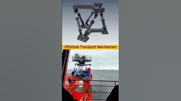 Offshore Transport mechanism #automobile #cncmachine #machine #mechanism #engineer #reels #ytshorts