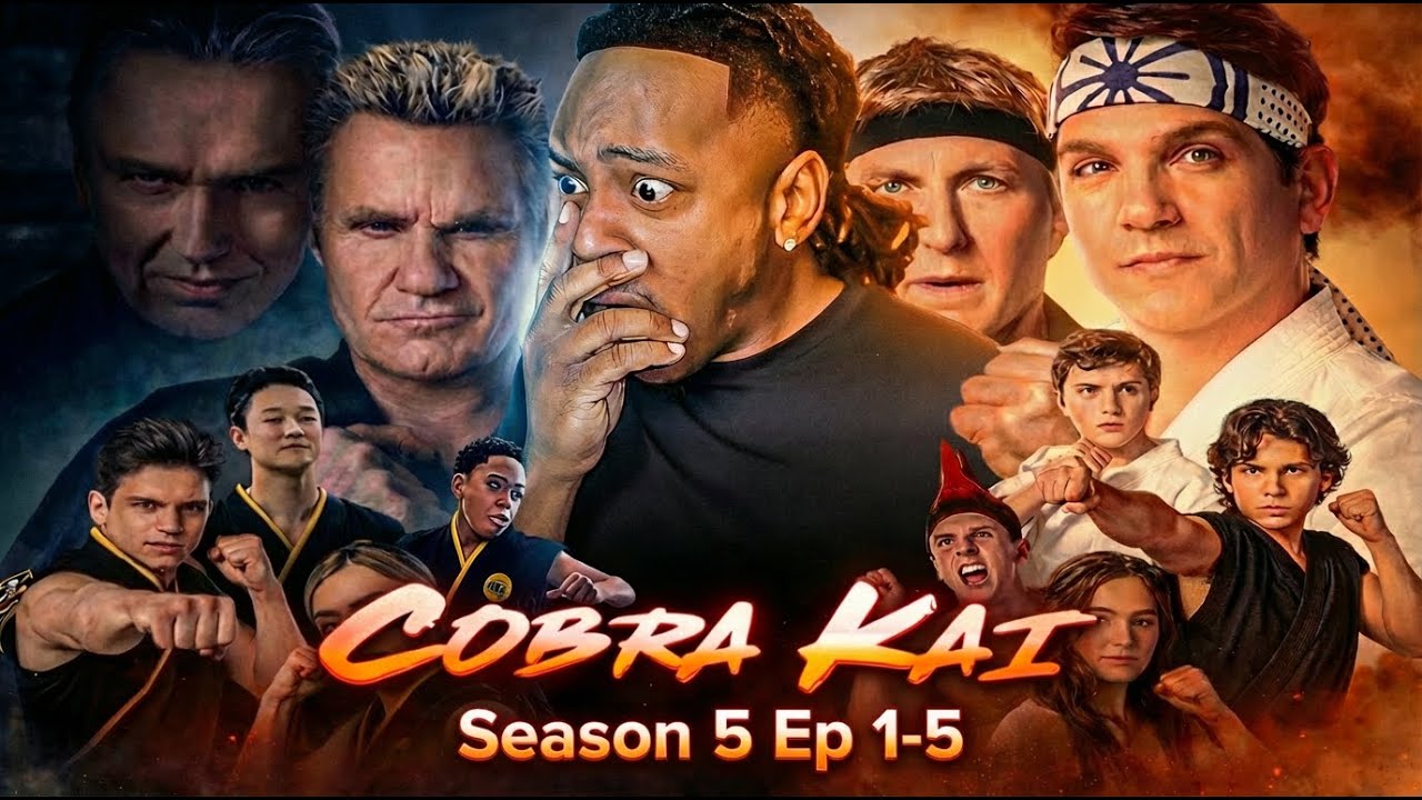 Cobra Kai Season 5 Episodes 1–5 Reaction | First Time Watching (Full Breakdown & Review)