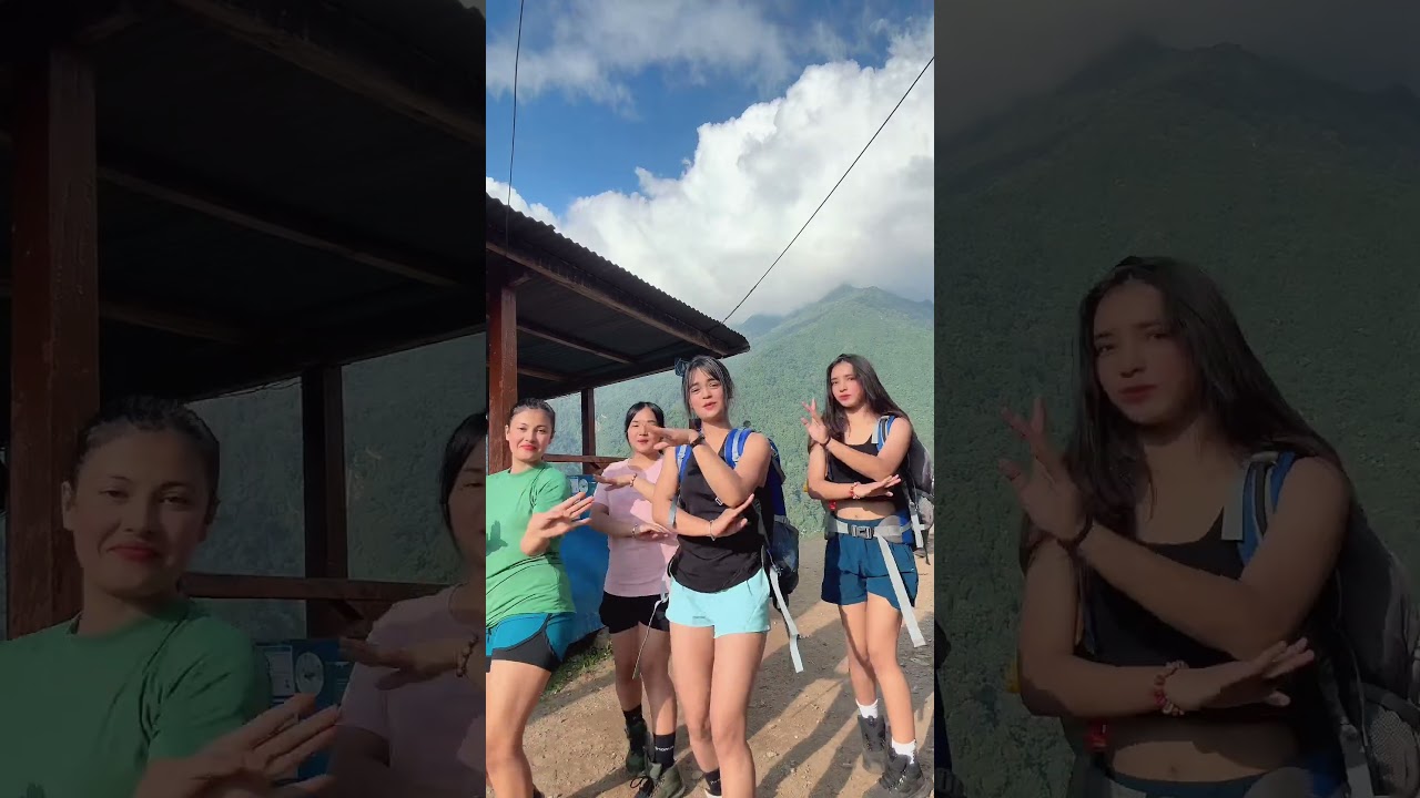 Trekking fun w girlies