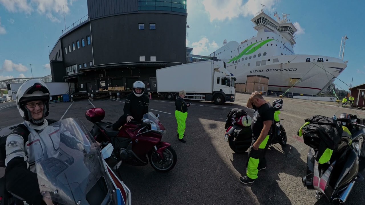 Nordkapp 2024 - Tag 33: Göteborg - StenaLine - Kiel