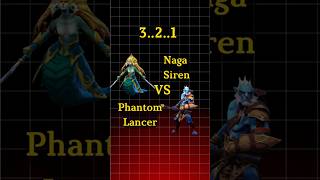 3..2..1 Хто сильніше Phantom Lancer чи Naga Siren?