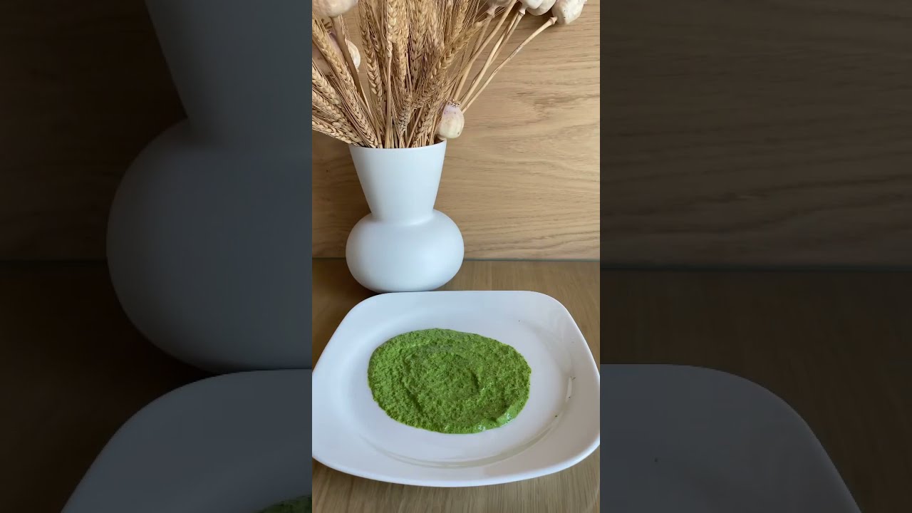 pesto sos eşliğinde fettuccine