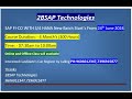 SAP FICO with S4 HANA New Batch Starts on 24th June 2024