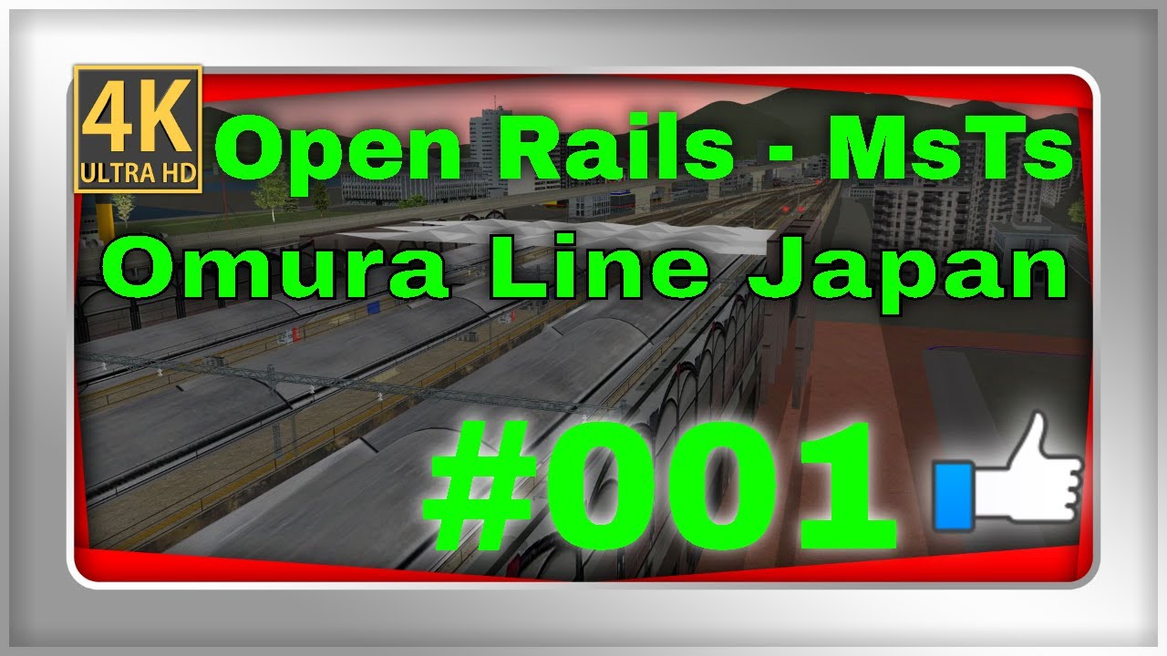 Microsoft Train Simulator 4K - Open Rails – Japan Routes 1 – 001