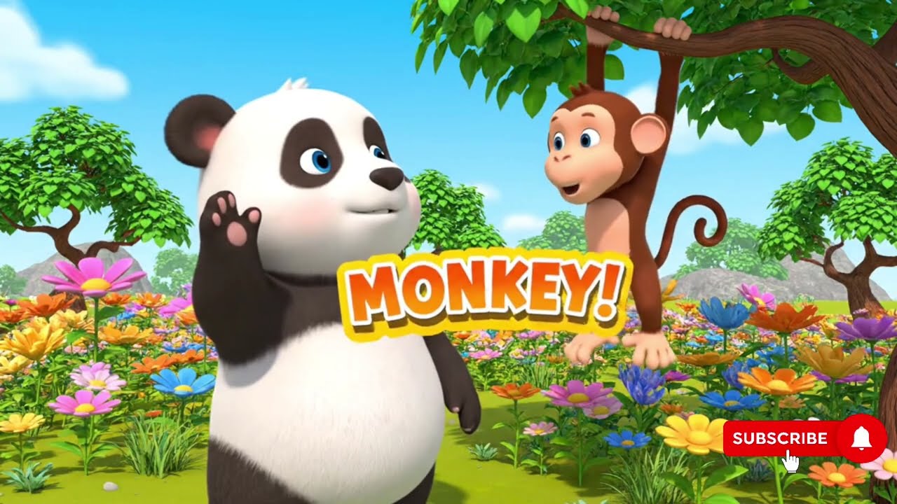 Animal Shapes & Names for Kids | Learn English with Cute Animals!