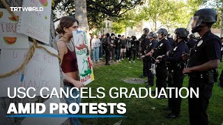 USC cancels graduation ceremony after pro-Palestine protests