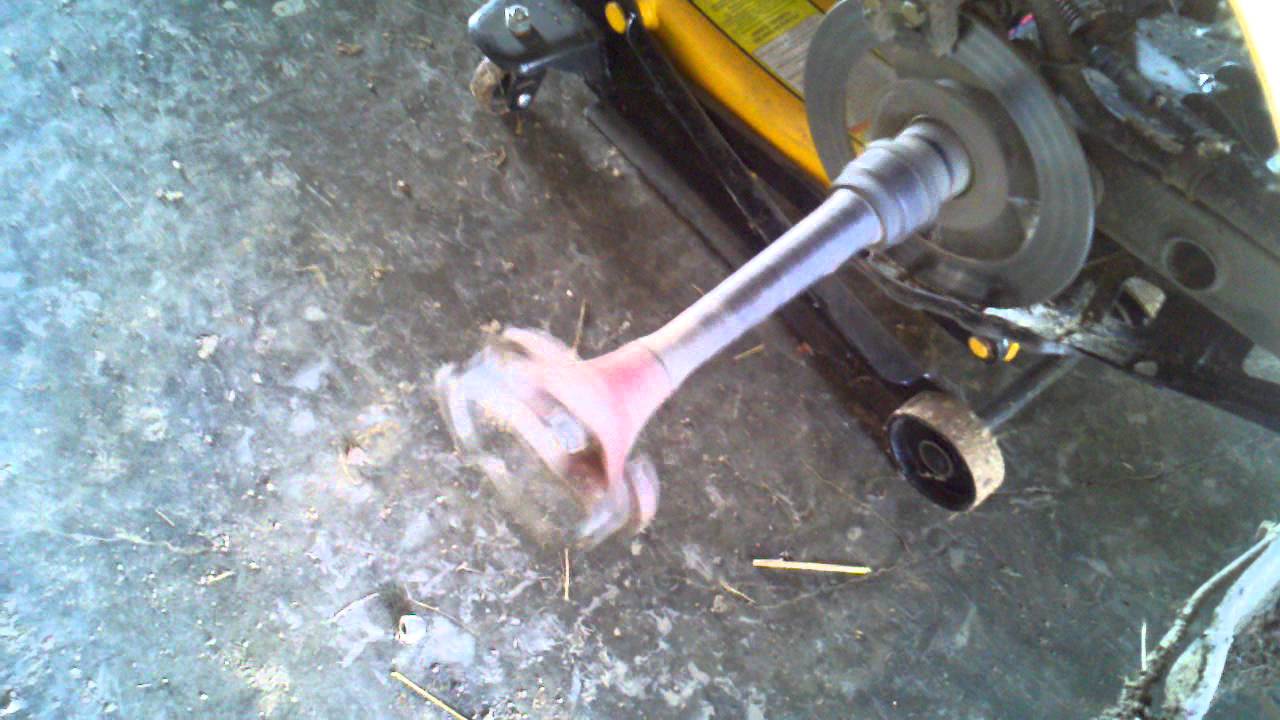 300ex bent axle / YouTube